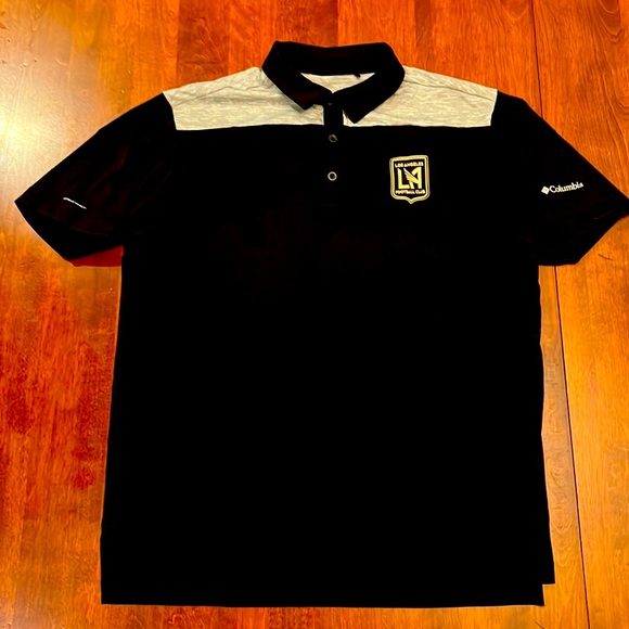 LIKE NEW!!! Men’s Large - LAFC Columbia Polo - Picture 1 of 1